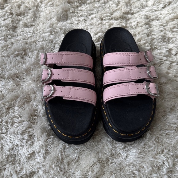 Doc Martens Pink Triple Strap Sandals size 6 -New - Picture 6 of 9